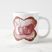 Racings in Rot anzeigen Jumbo-Tasse (Rechts)