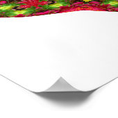 Racings in Rot anzeigen Poster (Ecke)