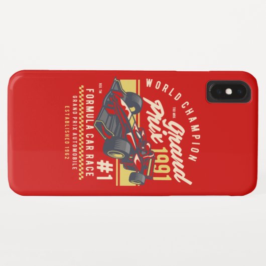 Racingwagen des Weltmeisters | Sport Case-Mate iPhone Hülle (Rückseite (Horizontal))