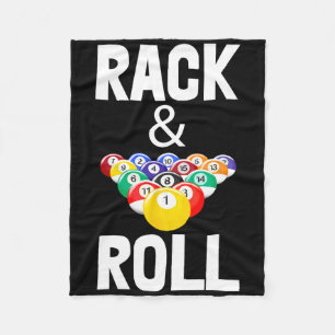 Rack & amp; Roll Tee Shirts Cool Billiard Ball T-S Fleecedecke