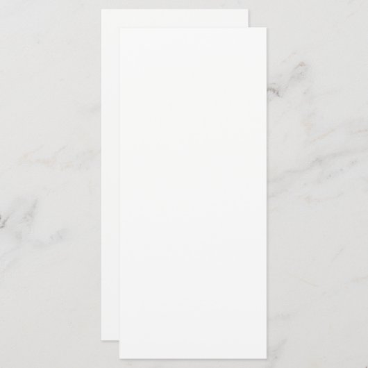 RACK CARDS 4" x 9" Gewicht (100 lb.) Kartenvorrat (Vorne/Hinten)