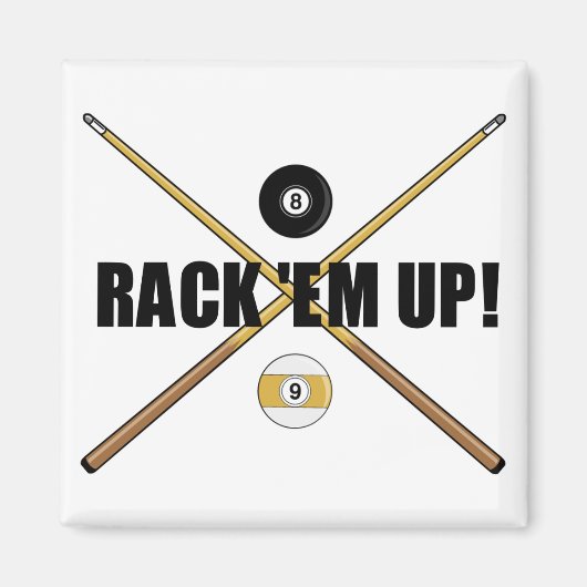 Rack 'Em Up-Magnet Magnet (Vorne)