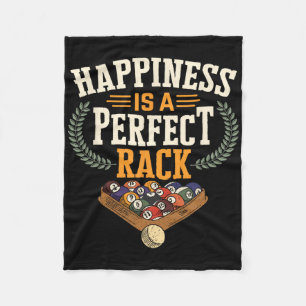 Rack Funny Pool Billiard Game Snooker Pool Player Fleecedecke