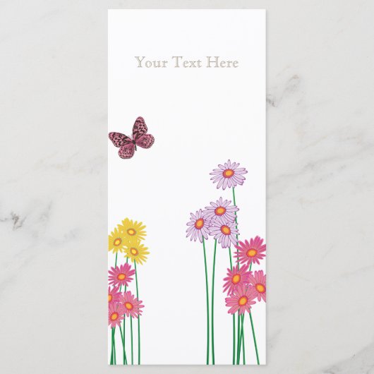 Rack-Karte des Garden Party Collection Programm (Vorderseite)