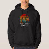 Rack Size Matters Deer Hunting Elk Hunter Memes Da Hoodie (Vorderseite)