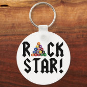 Rack Star! Schlüsselanhänger (Vorderseite)