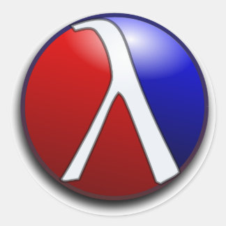 Racket-Aufkleber Runder Aufkleber