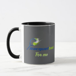 Racket Ball Logo Tasse – Sportliche Energietasse