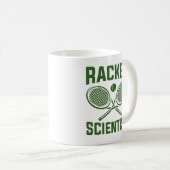 Racket Scientist Kaffeetasse (VorderseiteRechts)