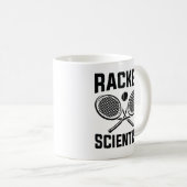 Racket Scientist Kaffeetasse (VorderseiteRechts)