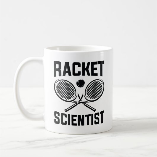 Racket Scientist Kaffeetasse (Links)