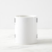 Racket Scientist Shuttle Badminton Player Kaffeetasse (Mittel)