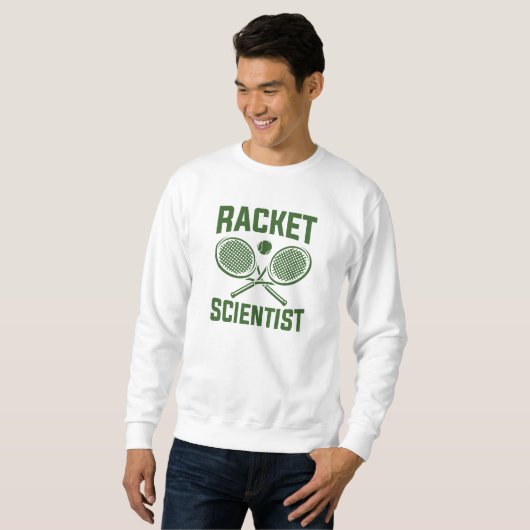 Racket Scientist Sweatshirt (Vorne ganz)