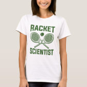Racket Scientist T-Shirt (Vorderseite)