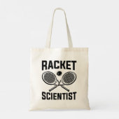 Racket Scientist Tragetasche (Rückseite)