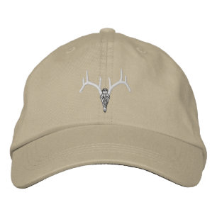 Rackgrafix Buck Skull Grundeinstellung Bestickte Kappe