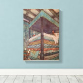 Rackham Fairytal Leinwand Princess and the Pea (Insitu (Holzboden))