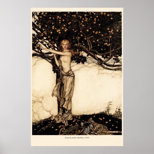 Rackham Freya CC0050 Poster (Vorne)