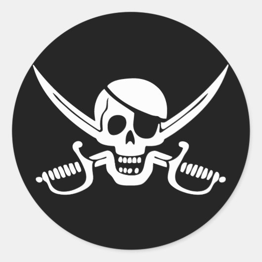 Rackham II Runder Aufkleber (Vorderseite)