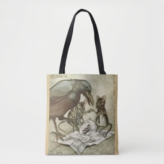 Rackham Peter Pan Kensington Gardens Solomon Tasch Tasche (Vorderseite)