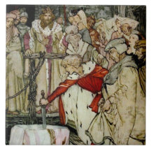 Rackham Schwert im Stone King Arthur Tile