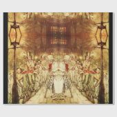 Rackham Scrooge Wrapping Paper Geschenkpapier (Flach)
