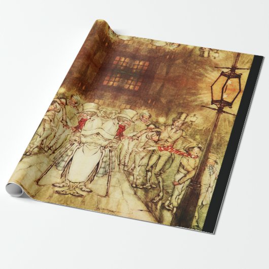 Rackham Scrooge Wrapping Paper Geschenkpapier (Ungerollt)