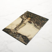 Rackham's Freya (Wagner) Gold Foil Postkarten (Gedreht)