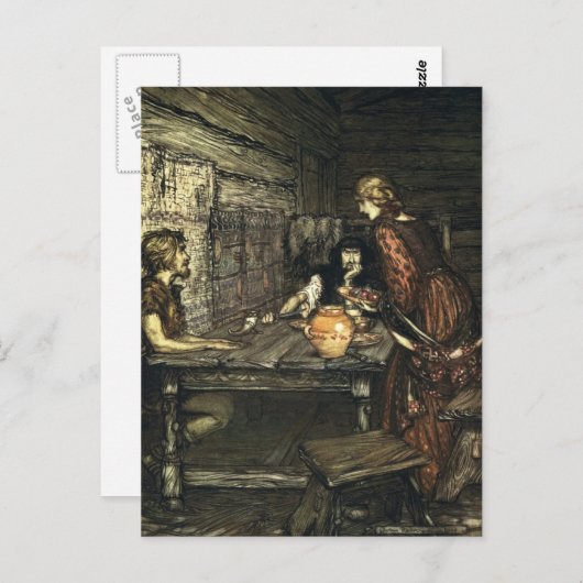 Rackham's Valkyrie Postkarte (Vorne/Hinten)