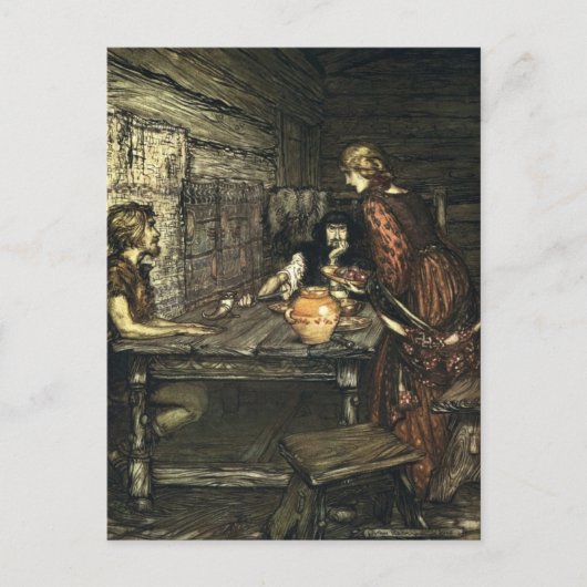 Rackham's Valkyrie Postkarte (Vorderseite)