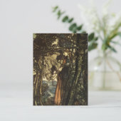 Rackham's Valkyrie Postkarte (Stehend Vorderseite)
