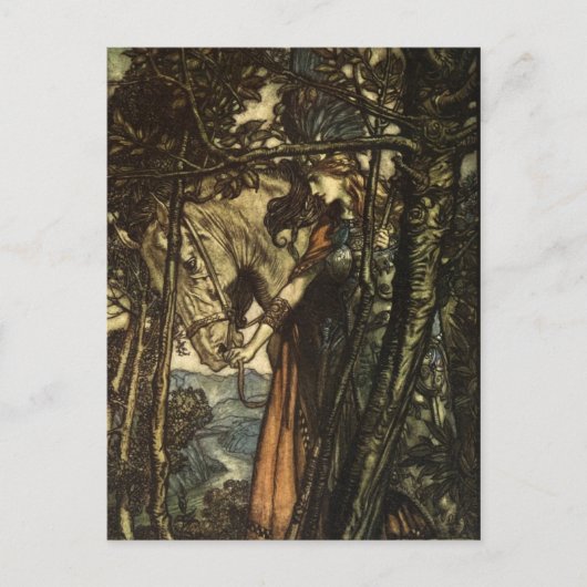 Rackham's Valkyrie Postkarte (Vorderseite)