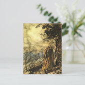Rackham's Valkyrie Postkarte (Stehend Vorderseite)