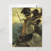 Rackham's Valkyrie Postkarte (Vorne/Hinten)