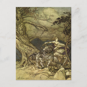 Rackham's Valkyrie Postkarte