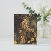 Rackham's Valkyrie Postkarte (Stehend Vorderseite)