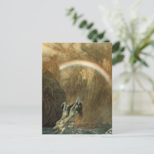 Rackhams Valkyrie Postkarte (Stehend Vorderseite)