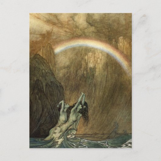 Rackhams Valkyrie Postkarte (Vorderseite)