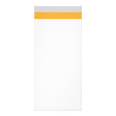 Rackkarte des Architekten Werbekarte (Hinten)