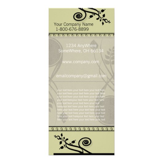 Rackkarte drehen werbekarte (Hinten)