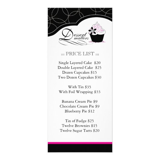 Rackkarte für Fettbacken Werbekarte (Vorne)