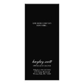 Rackkarte für Fettbacken Werbekarte (Hinten)