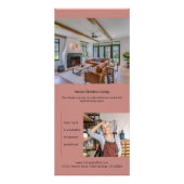 Rackkarte für Foto Rack-Marketing Werbekarte (Hinten)