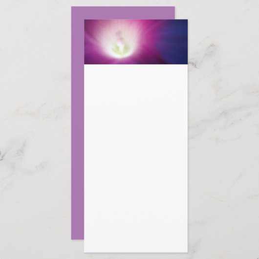 Rackkarte mit Farbbildern Lila (Vorne/Hinten)