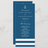 Rackkarten für blaue Streifen Programm (Vorne/Hinten)