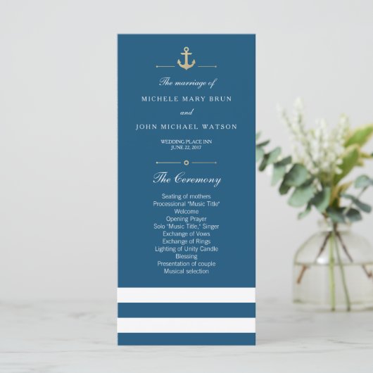 Rackkarten für blaue Streifen Programm (Stehend Vorderseite)