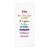 Rackkarten Werbekarte (Vorne)