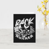 Rackläufer mit 8-Ballen-Billard Karte (Gelbe Blume)