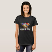 Rackn Roll Pup für einen Poll-Player T-Shirt (Vorne ganz)