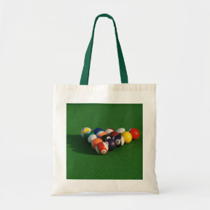 Rackte Pool Balls Totbeutel Tragetasche
